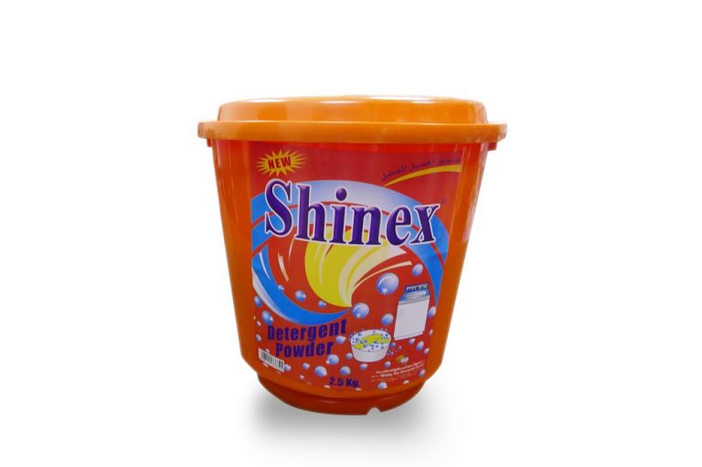 SHINEX Detergent Powder 2.5 KG BUCKET Zainal