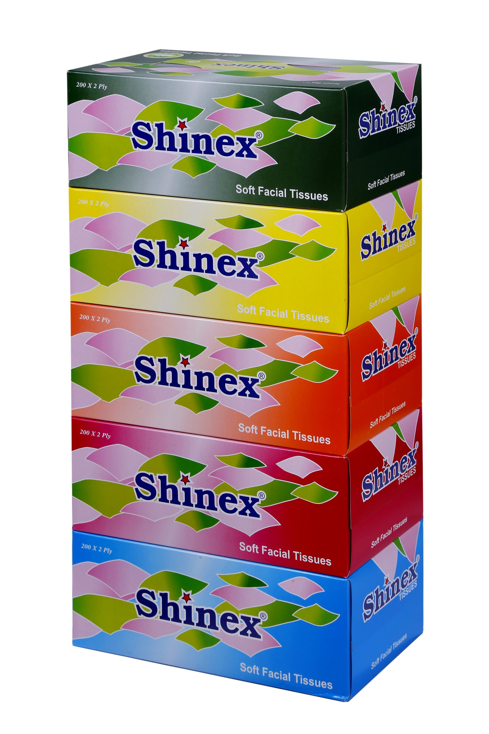 SHINEX FACIAL TISSUE ( 30 X 200 SHEETS ) Tesco