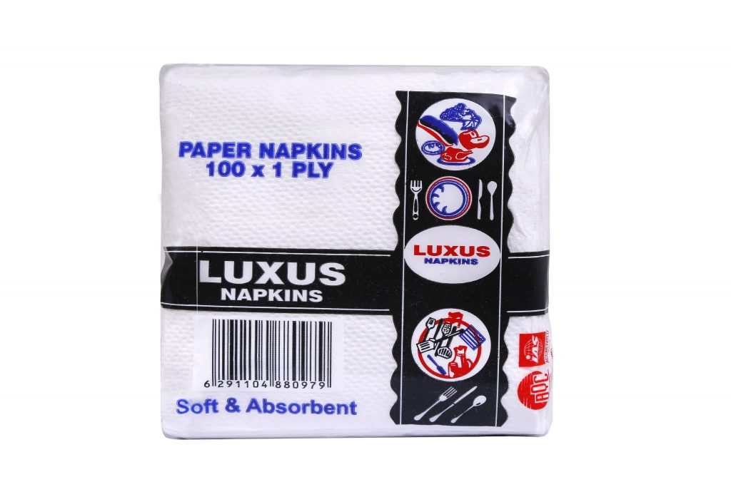 Luxus Paper Napkin 100 Sheet 30 x 30 cm ( 40 Pieces ) Tesco