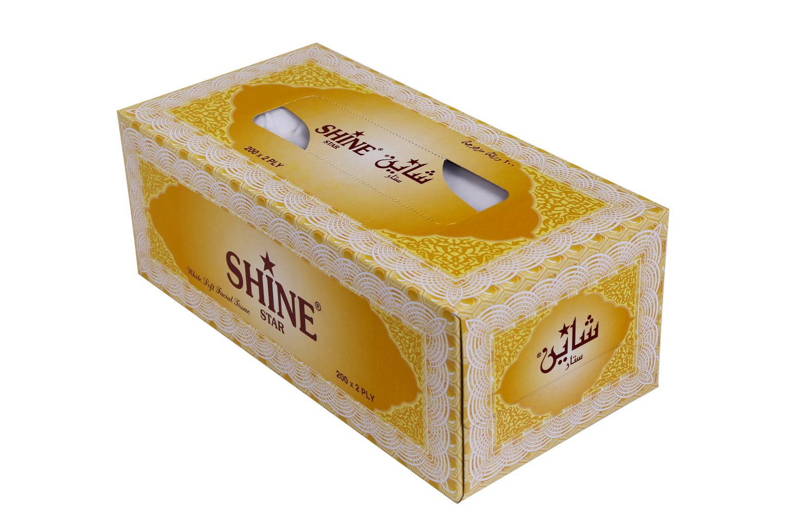 SHINE STAR FACIAL TISSUE ( 30 X 200 SHEETS ) Tesco