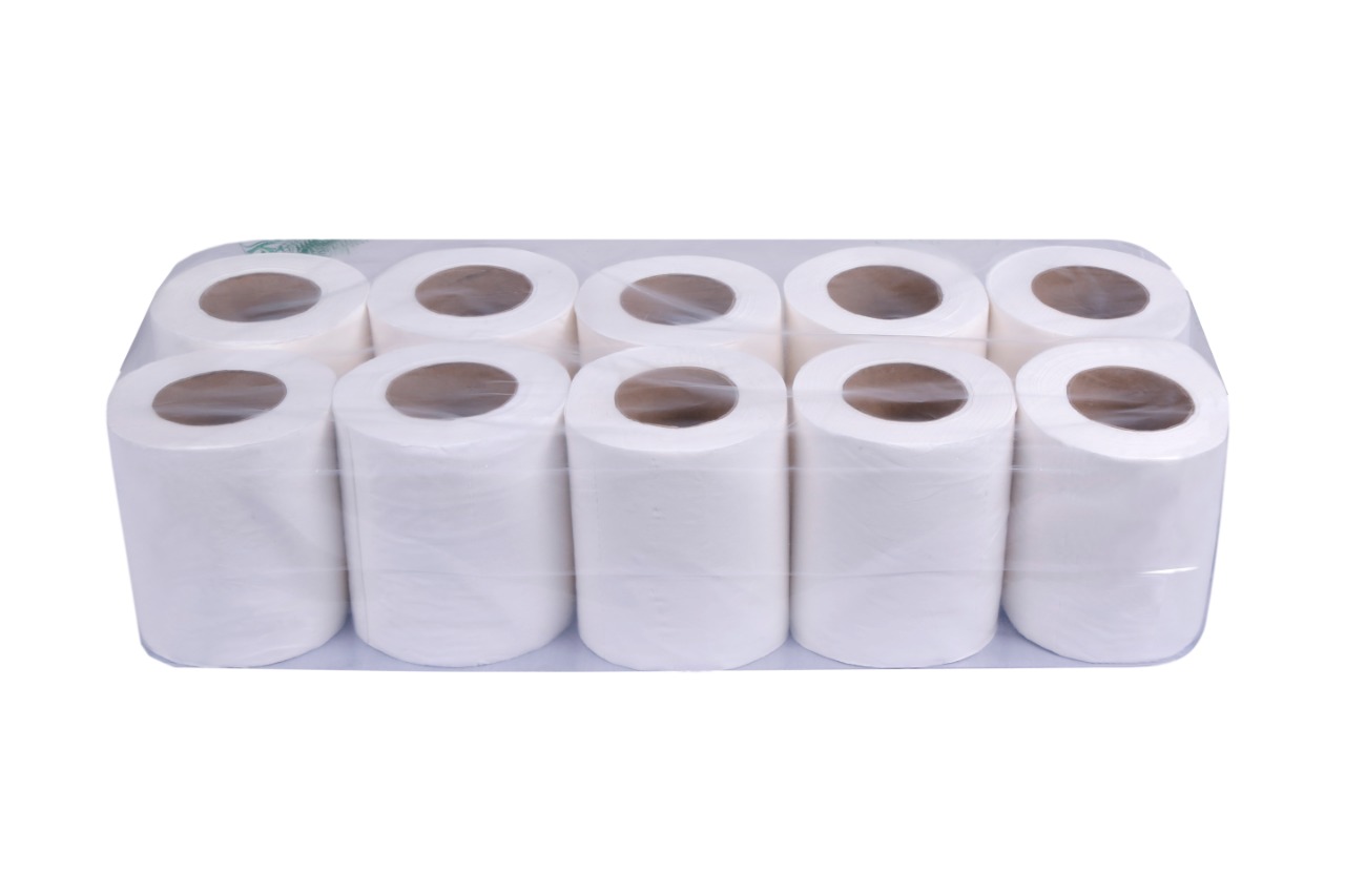 Plain Toilet Roll 250 Sheets ( 10 X 5 Roll )